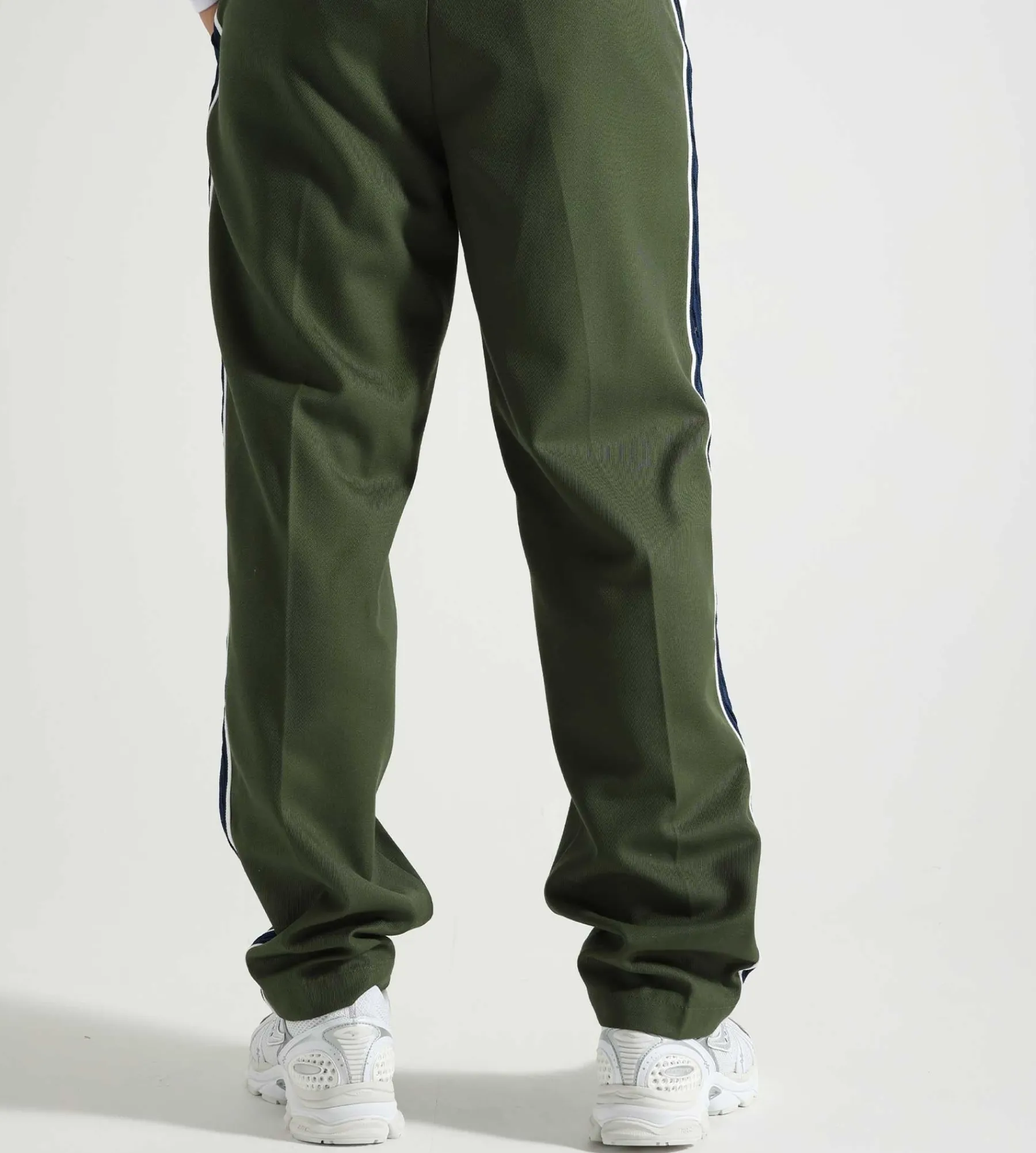 Drôle de Monsieur Le Pantalon Torsades Kaki