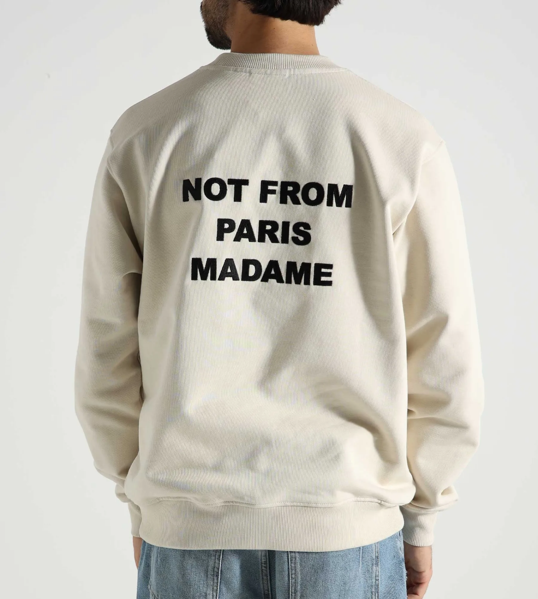 Drôle de Monsieur Le Sweatshirt Slogan Mastic