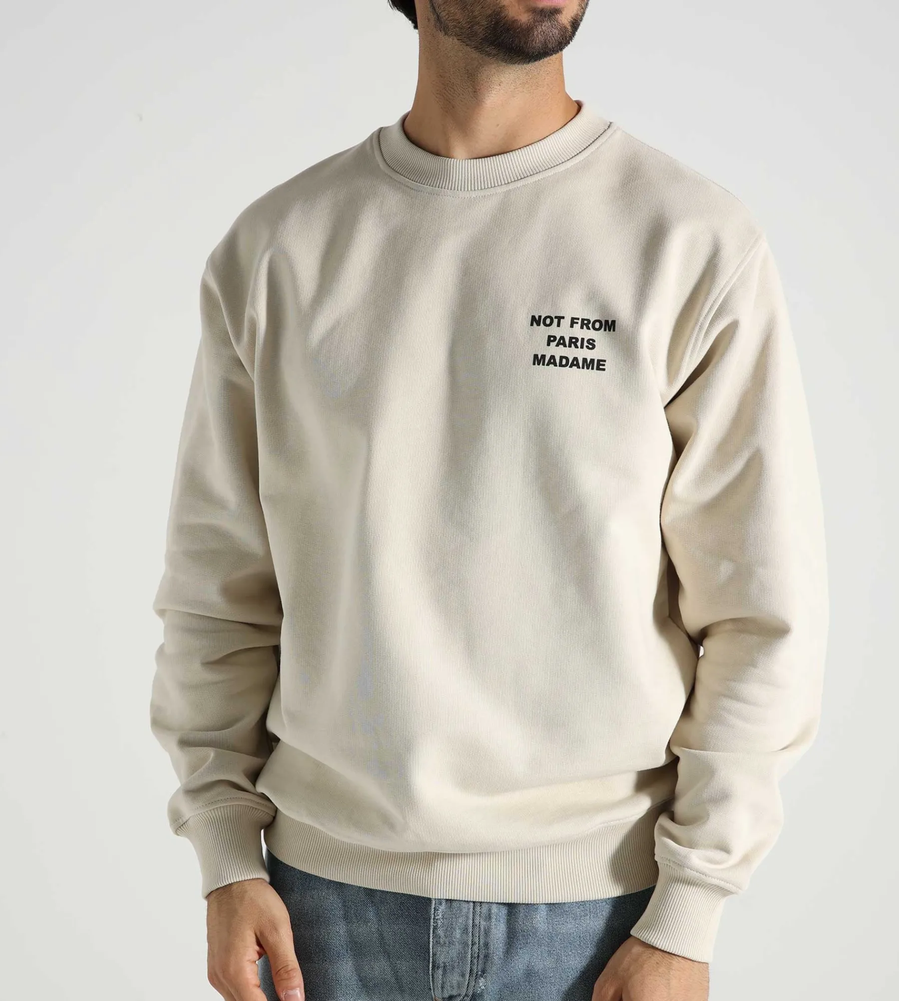 Drôle de Monsieur Le Sweatshirt Slogan Mastic