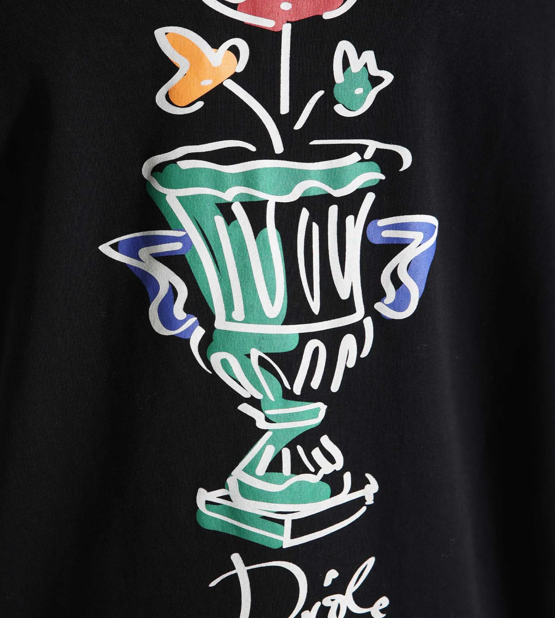 Drôle de Monsieur Le T-Shirt Vase Black