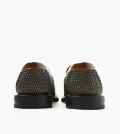 Filling Pieces Loafer Reed Beige Green
