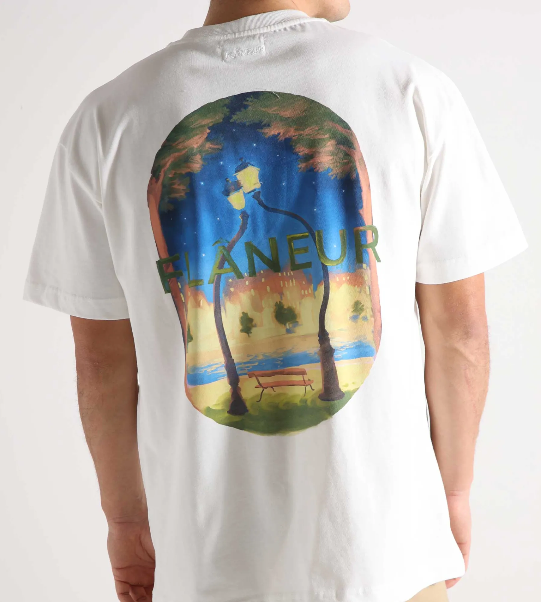 Flâneur Lanterns of Love T-Shirt White