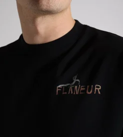 Flâneur Passage of Time T-Shirt Black
