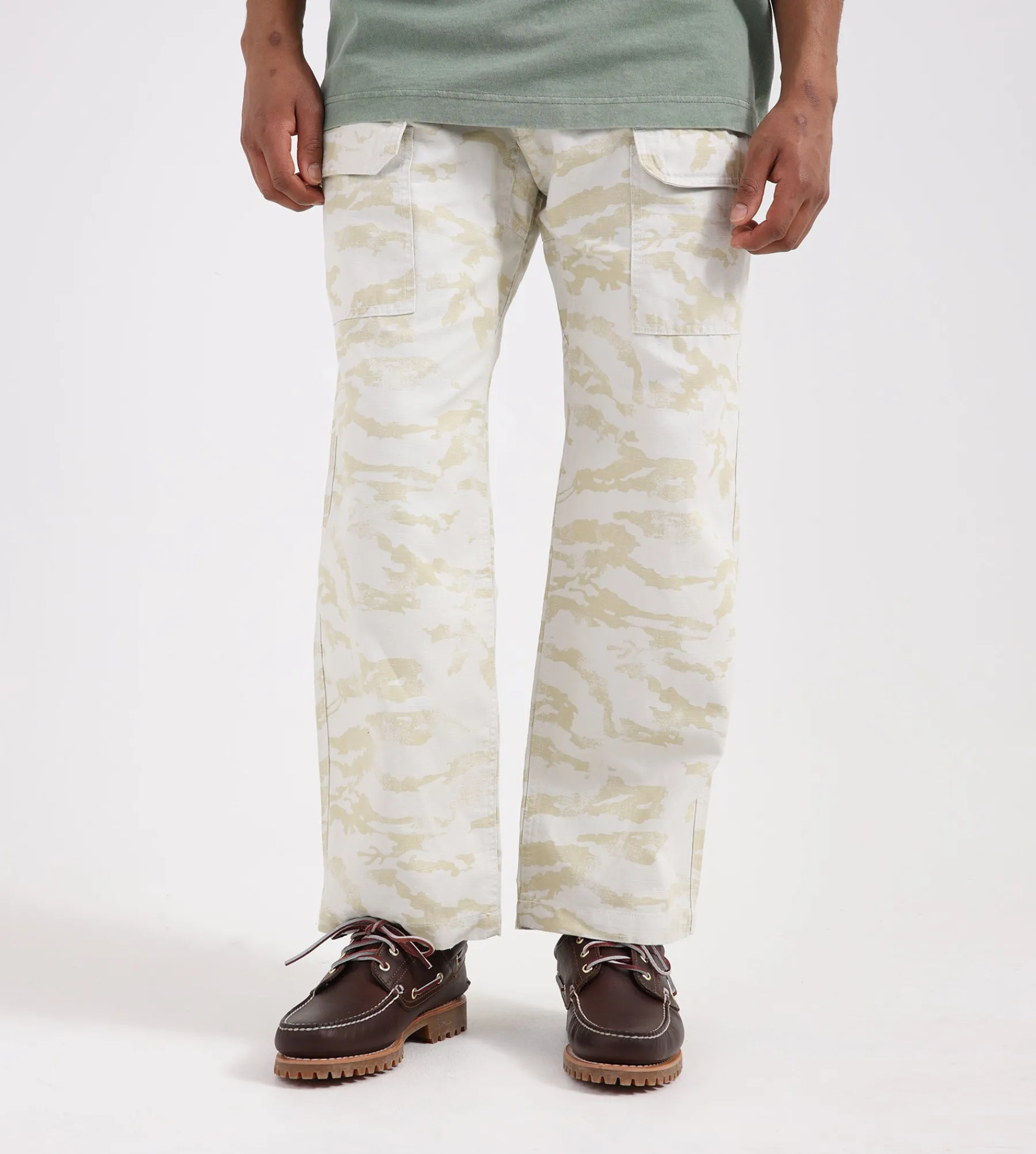 Gramicci Canvas EQT Pant Sand Camo