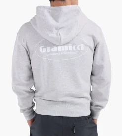 Gramicci Climbing Equipment Zip Hoodie Heather Ash