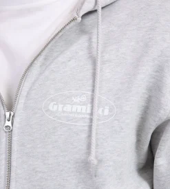 Gramicci Climbing Equipment Zip Hoodie Heather Ash