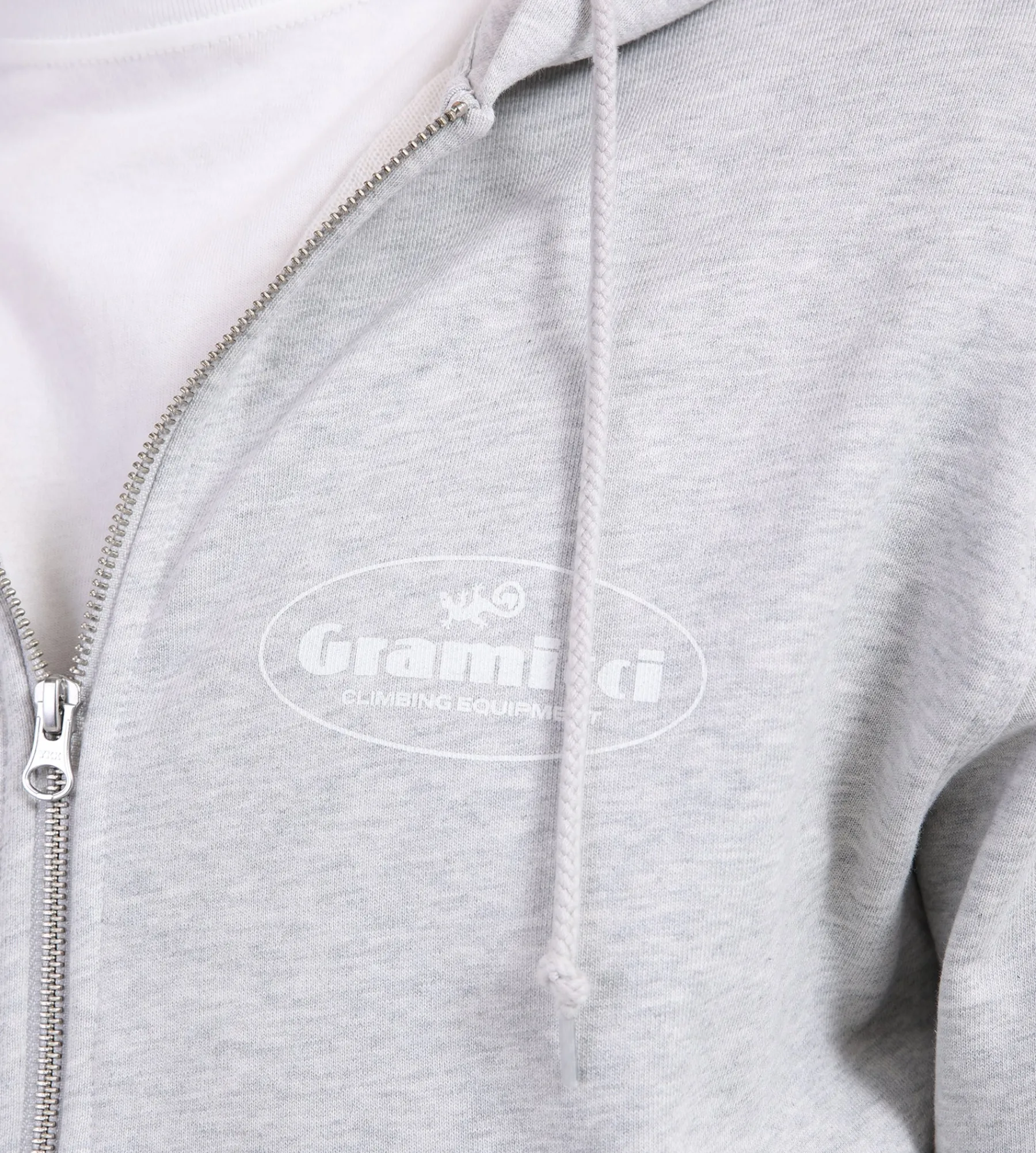 Gramicci Climbing Equipment Zip Hoodie Heather Ash