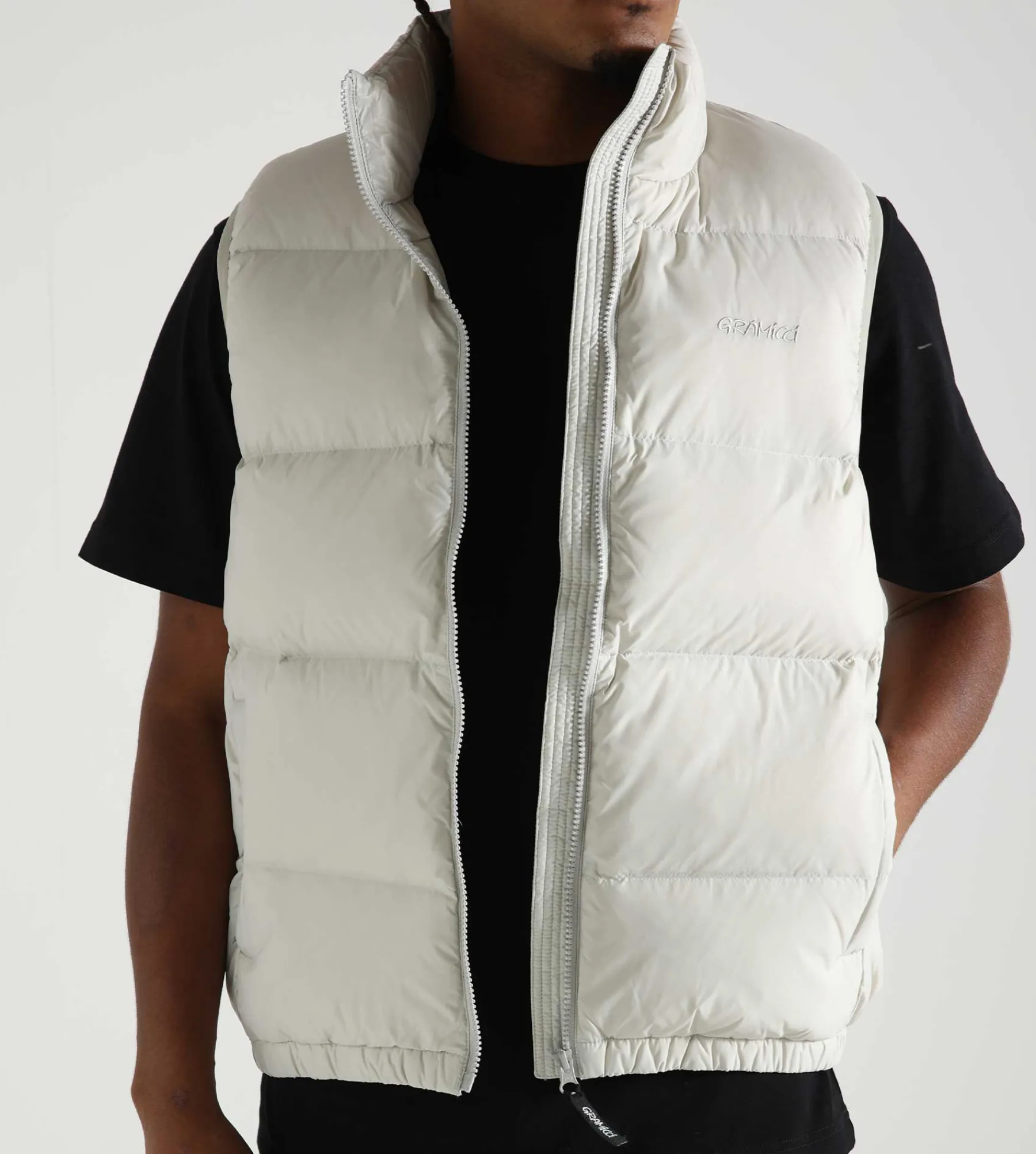 Gramicci Down Puffer Vest Light Beige