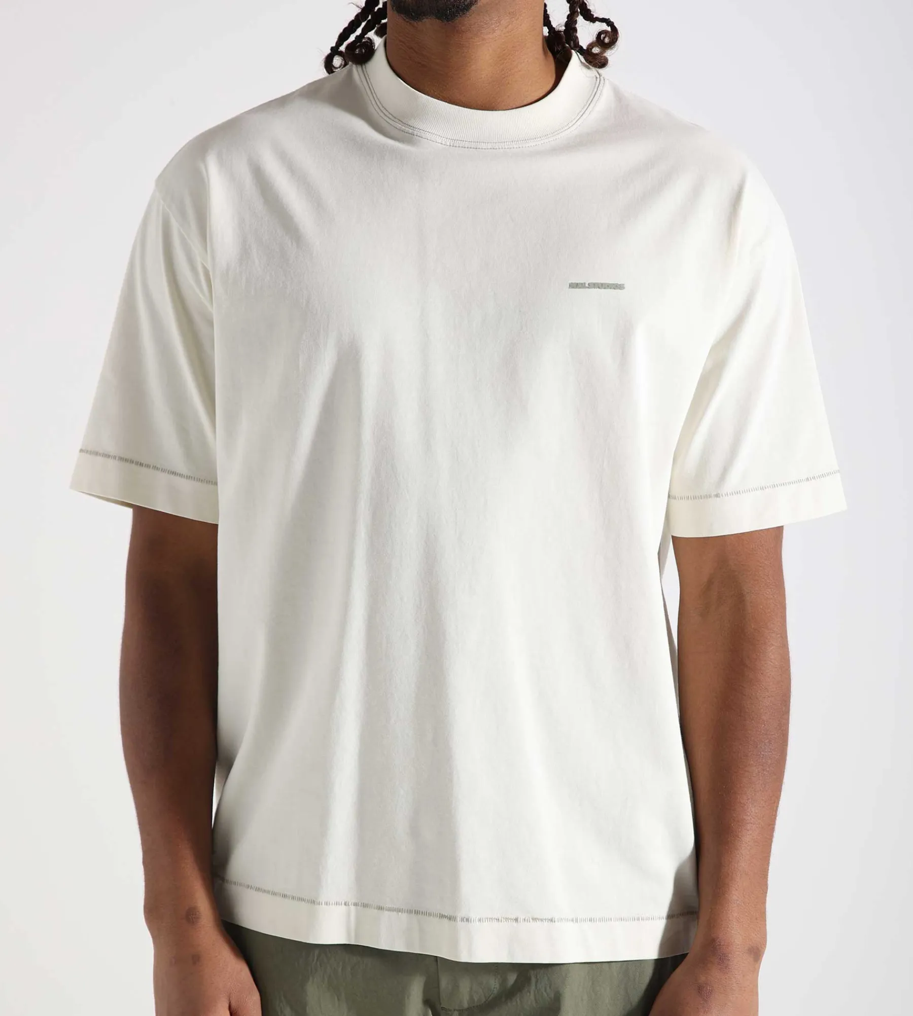 HAL Studios Micro Logo T-shirt Washed Off-White