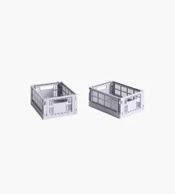 HAY Colour Crate Mini Set of 2 Lavender