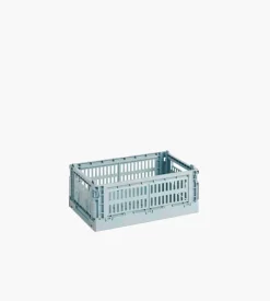 HAY Colour Crate Small Dusty Blue