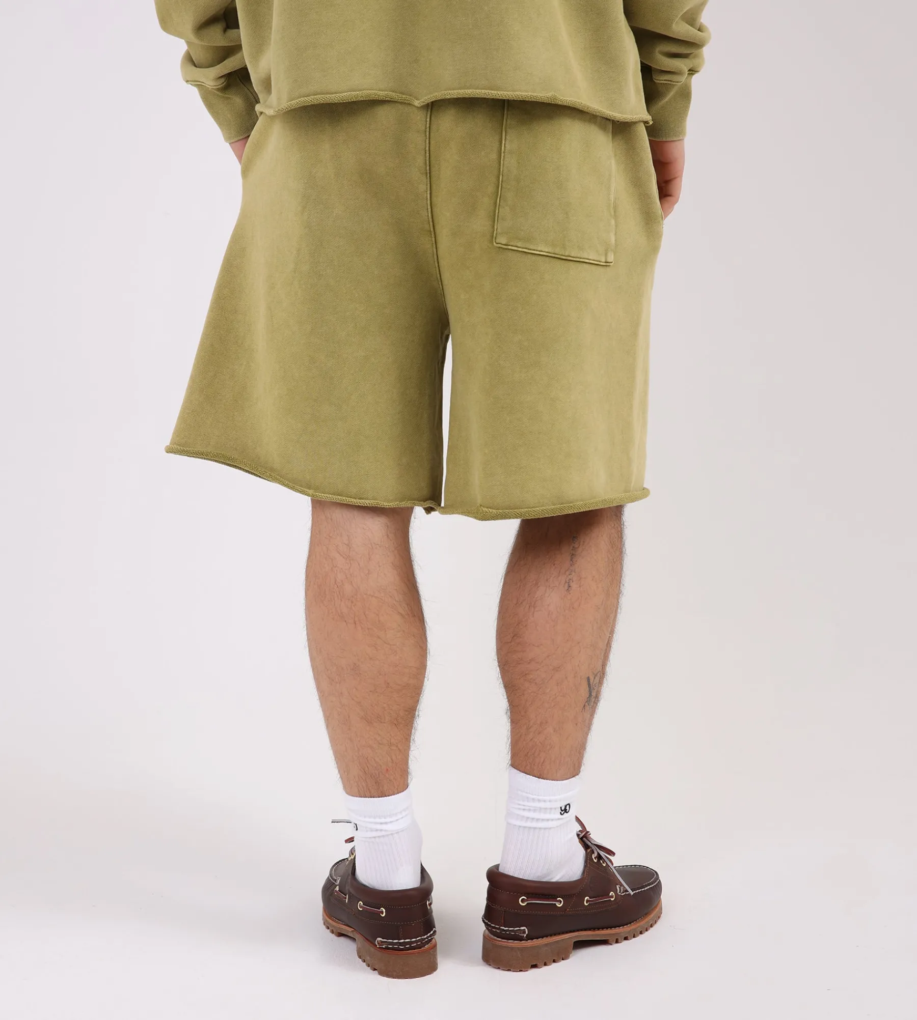Heresy Scrawl Shorts Green