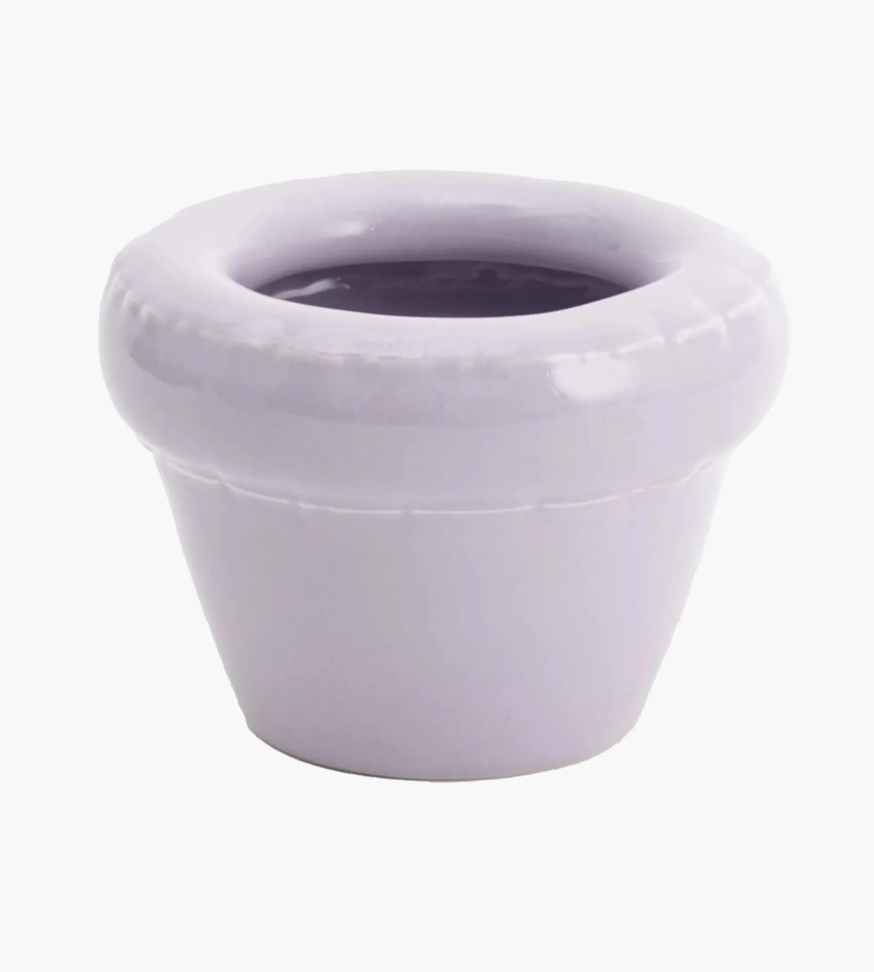 Home Studyo Small Planter Louis Lilac Gloss