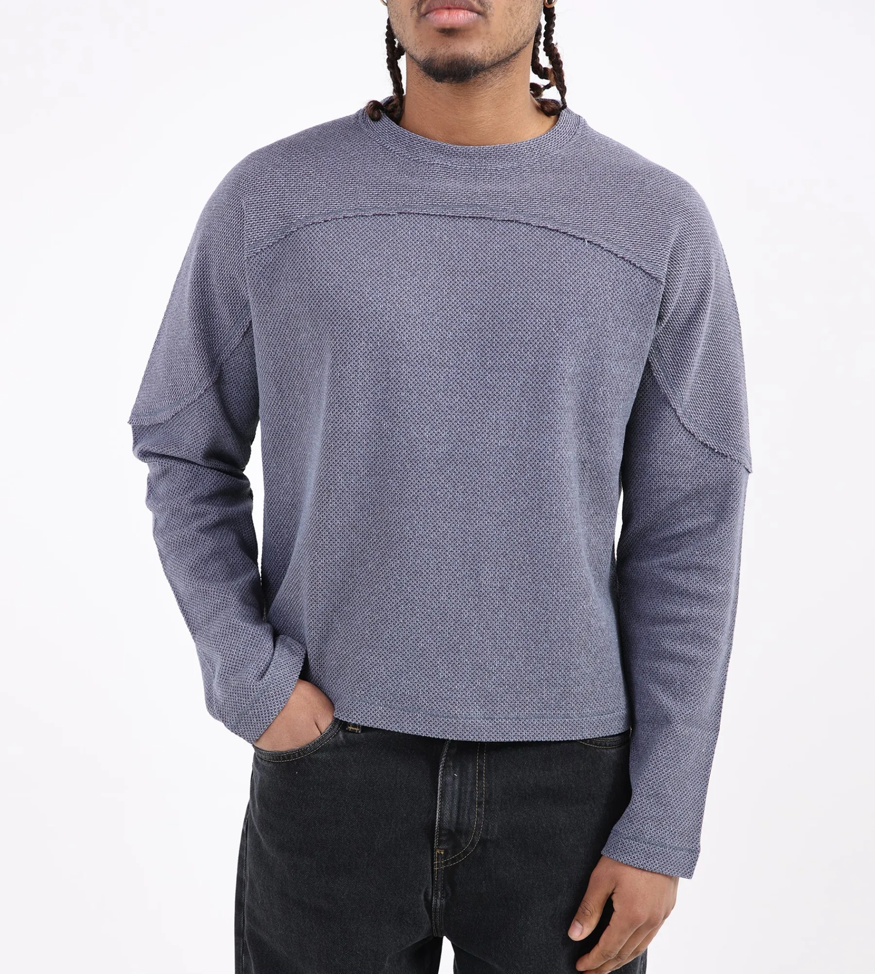 J.L-A.L Crater Longsleeve Azure