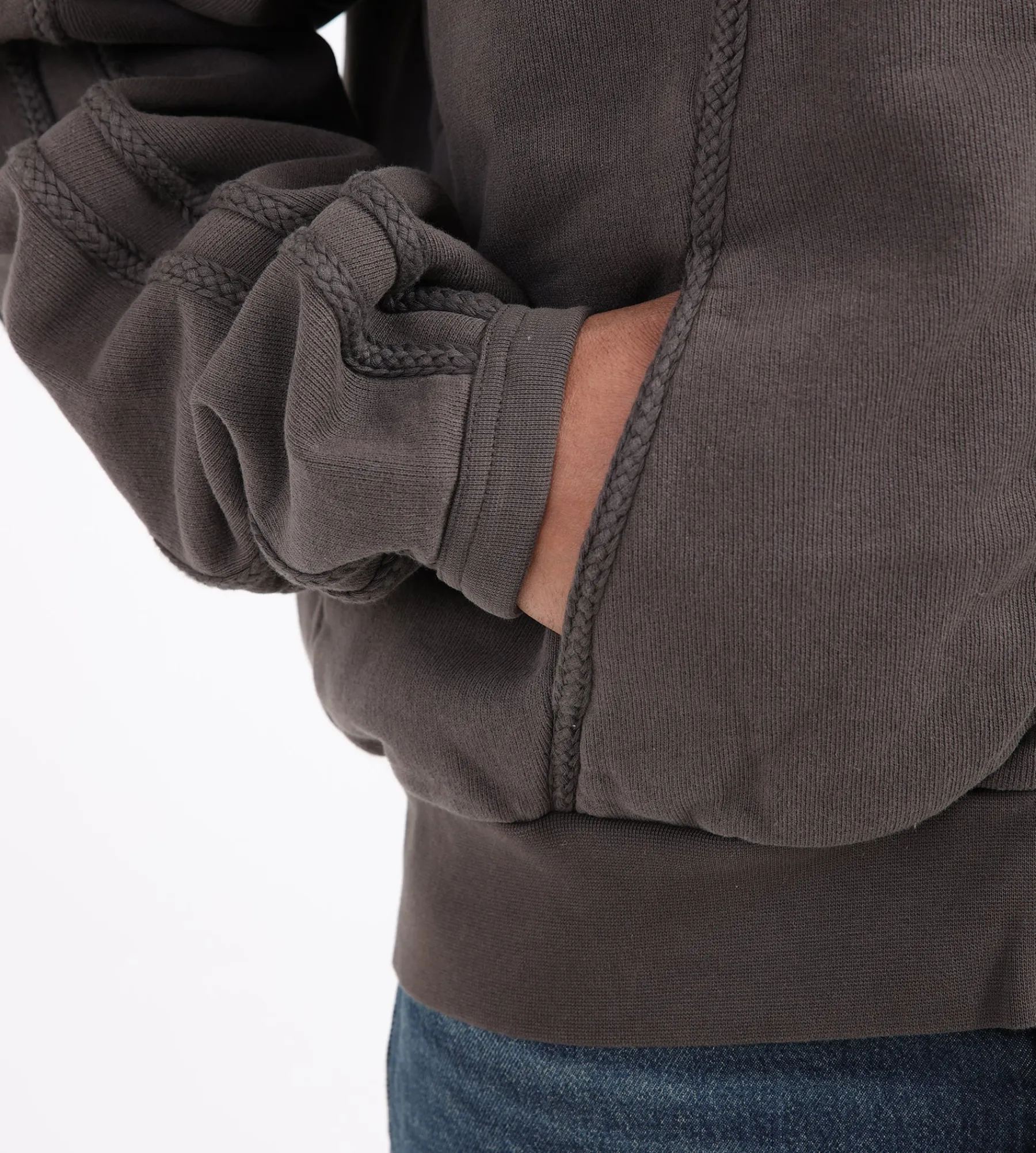 J.L-A.L Plio Hoodie Zinc