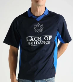 Lack of Guidance Abdi T-Shirt Navy Cobalt