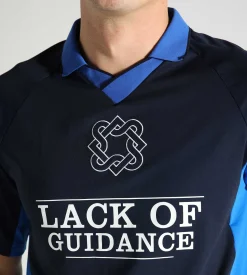 Lack of Guidance Abdi T-Shirt Navy Cobalt