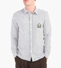 Lacoste 1HC2 Woven Shirt 02 White Abysm