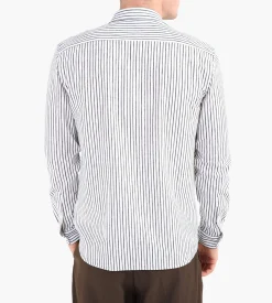 Lacoste 1HC2 Woven Shirt 02 White Abysm