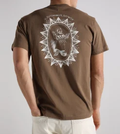 Libertine-Libertine Beat Dictionaire T-Shirt 1868 Tobacco