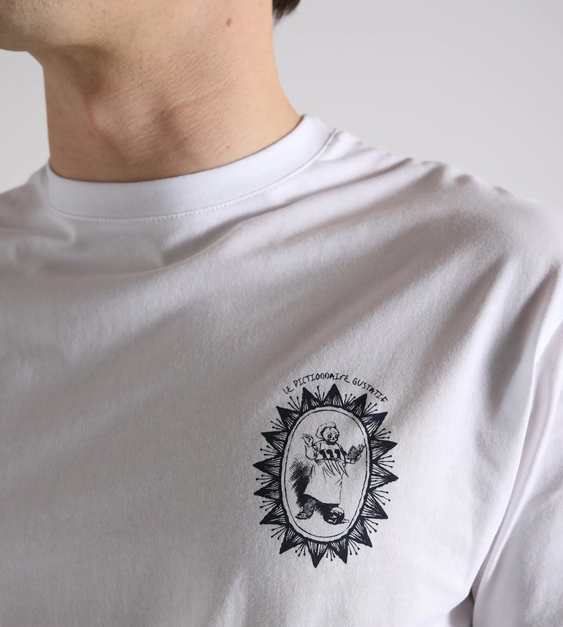Libertine-Libertine Beat Dictionaire T-Shirt 1868 White