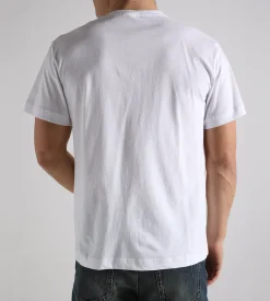 Libertine-Libertine Beat Skewer T-Shirt 1868 White