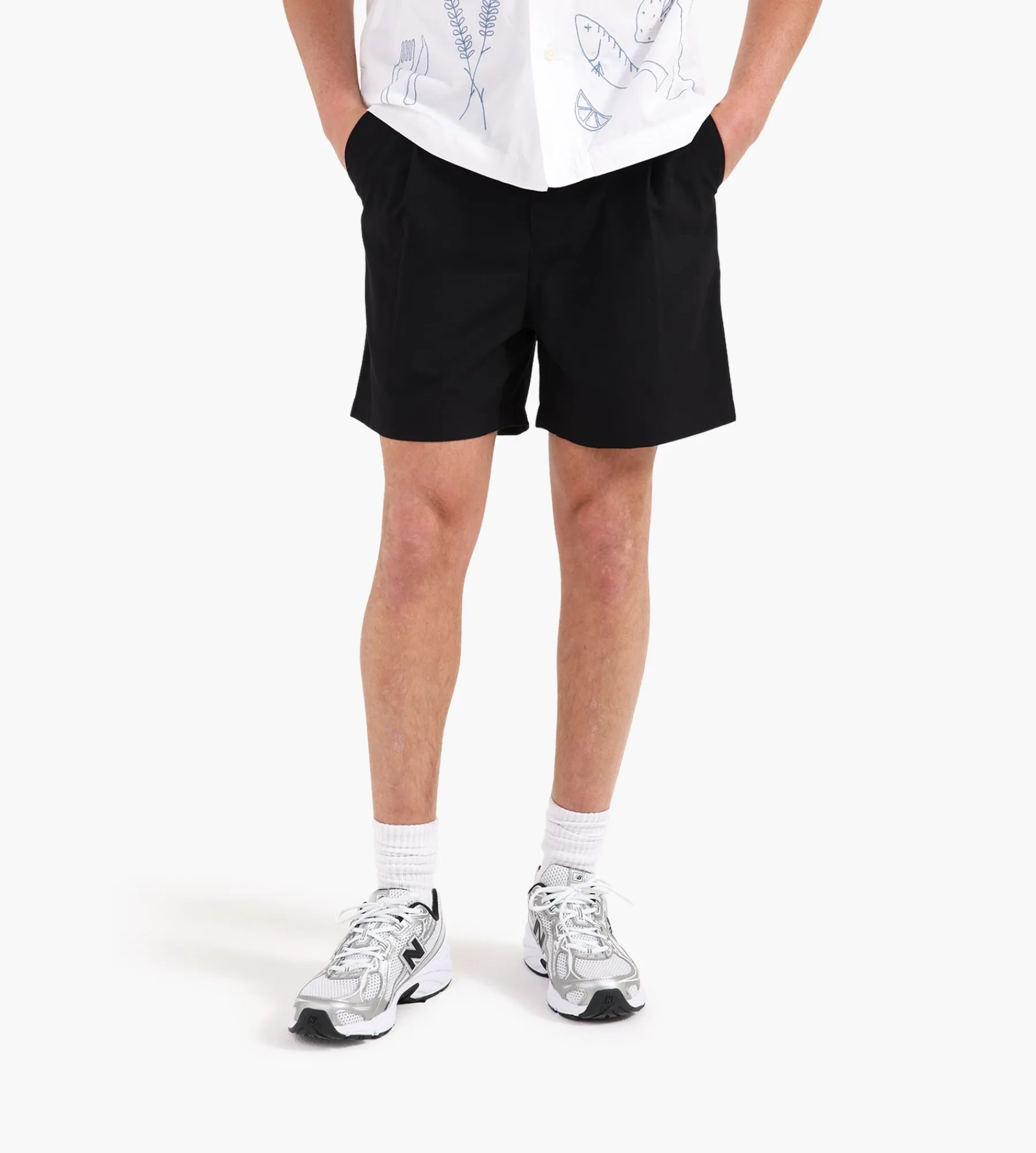 Libertine-Libertine Uptown Shorts 3620 Black