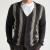 Magic Castles Frank Cardigan Charcoal Mesh