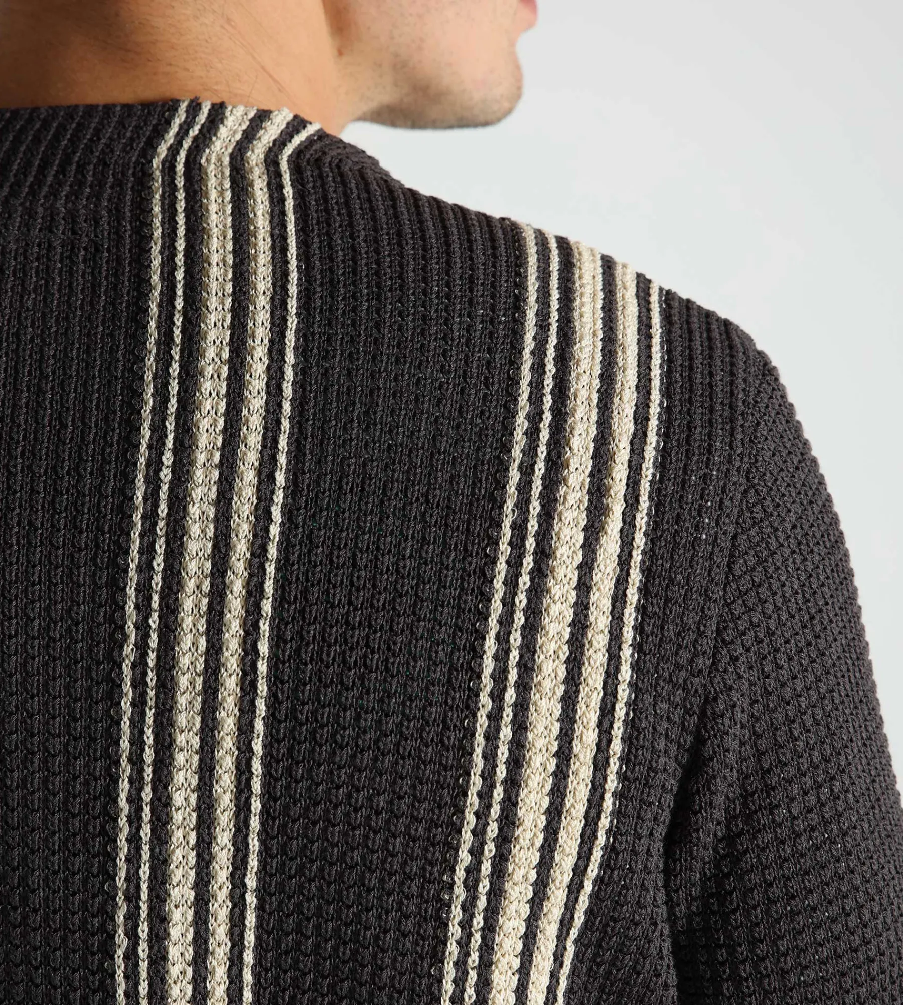 Magic Castles Frank Cardigan Charcoal Mesh