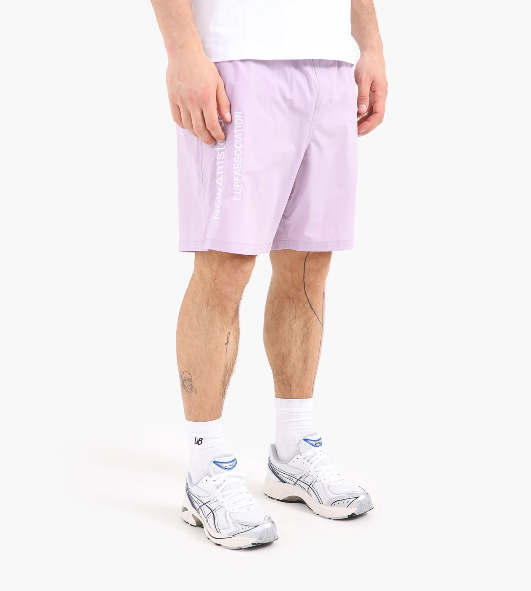 New Amsterdam Surf Association Logo Boardshort Light Purple