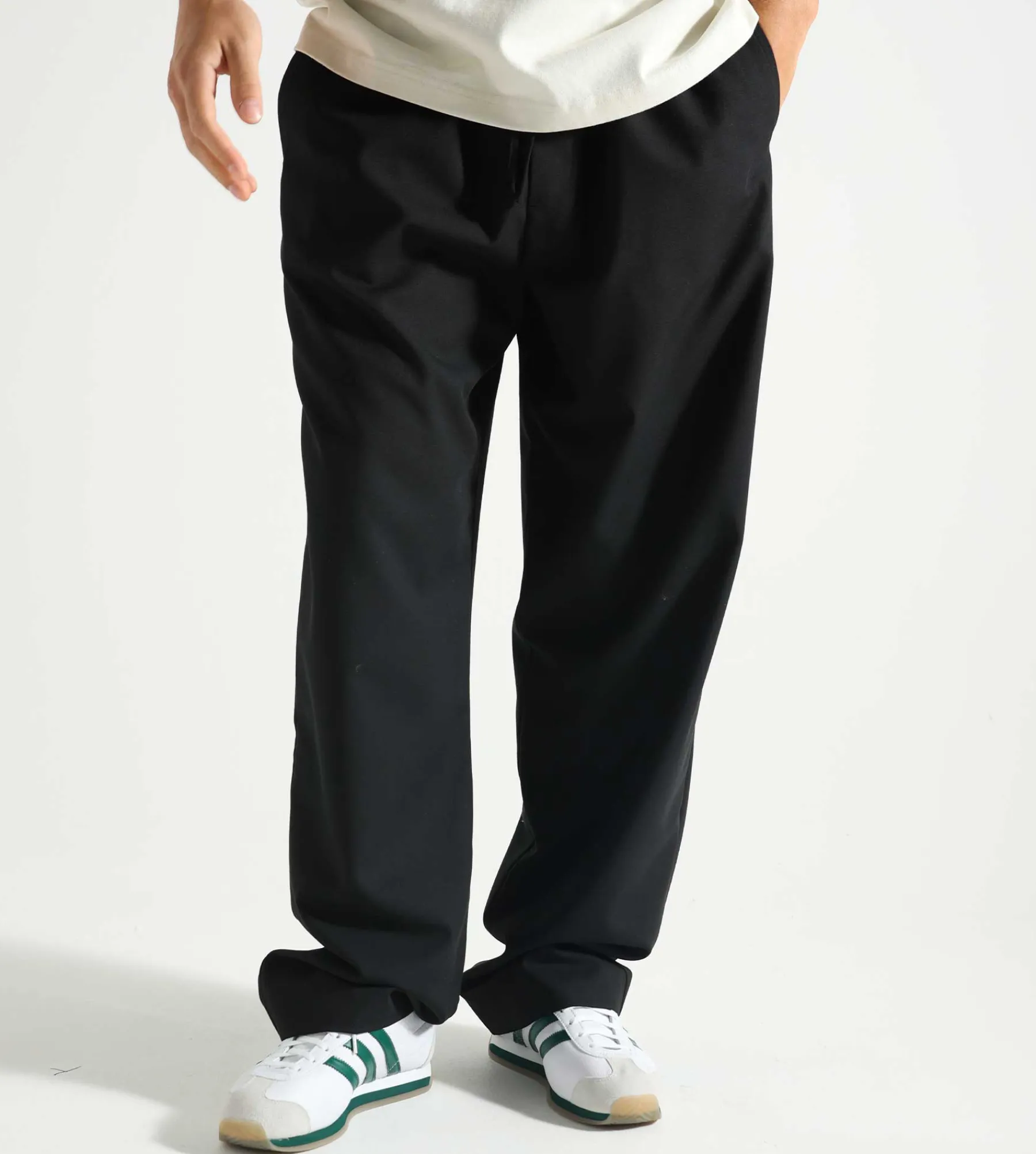 New Amsterdam Surf Association Lined Wool Work Trousers Black