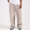 New Amsterdam Surf Association Wide Leg Pantalon Beige