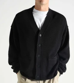 New Amsterdam Surf Association Knitted Cardigan Black