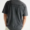 New Amsterdam Surf Association Logo Tee Washed Embro Black