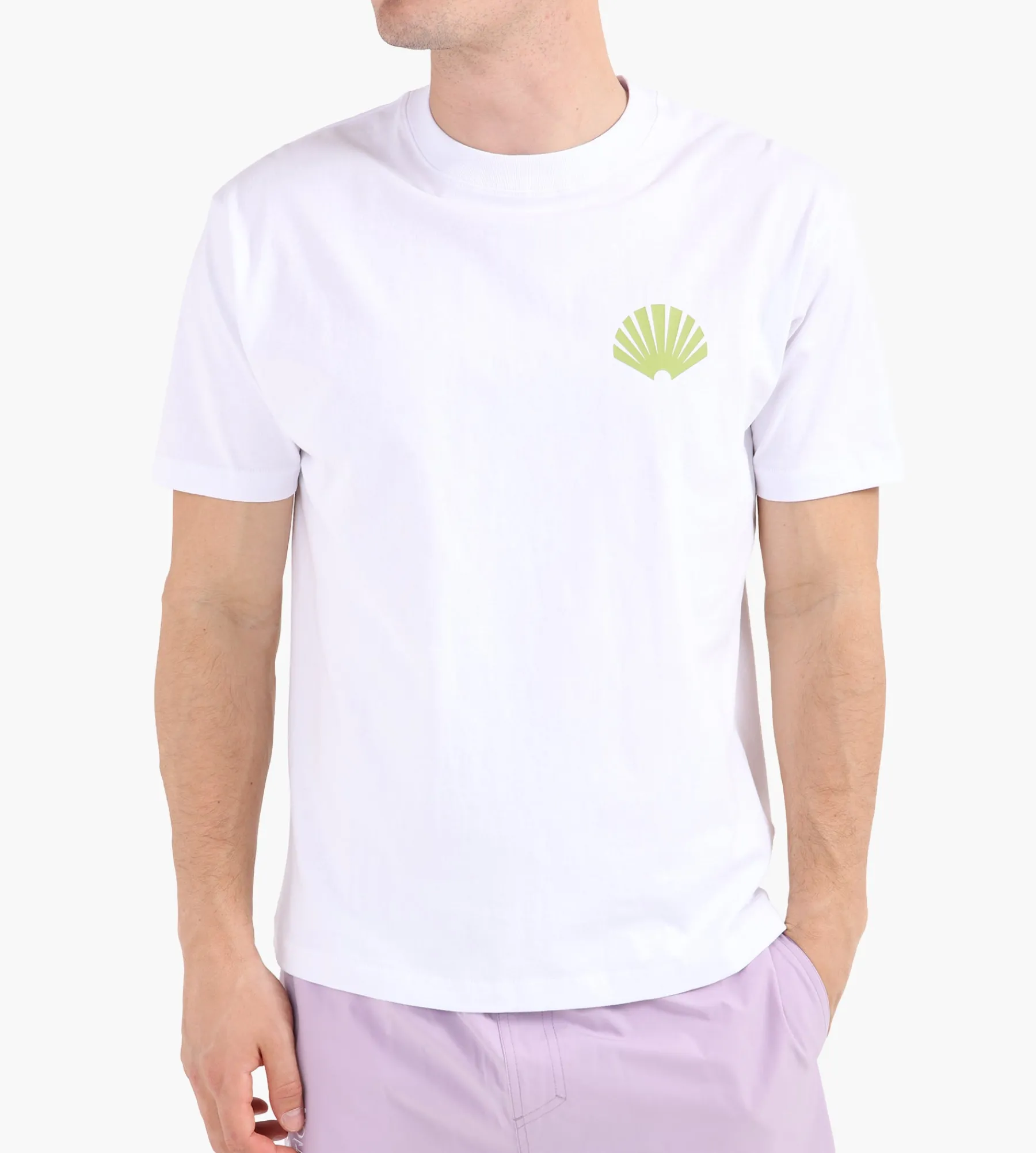 New Amsterdam Surf Association Logo Tee White Green