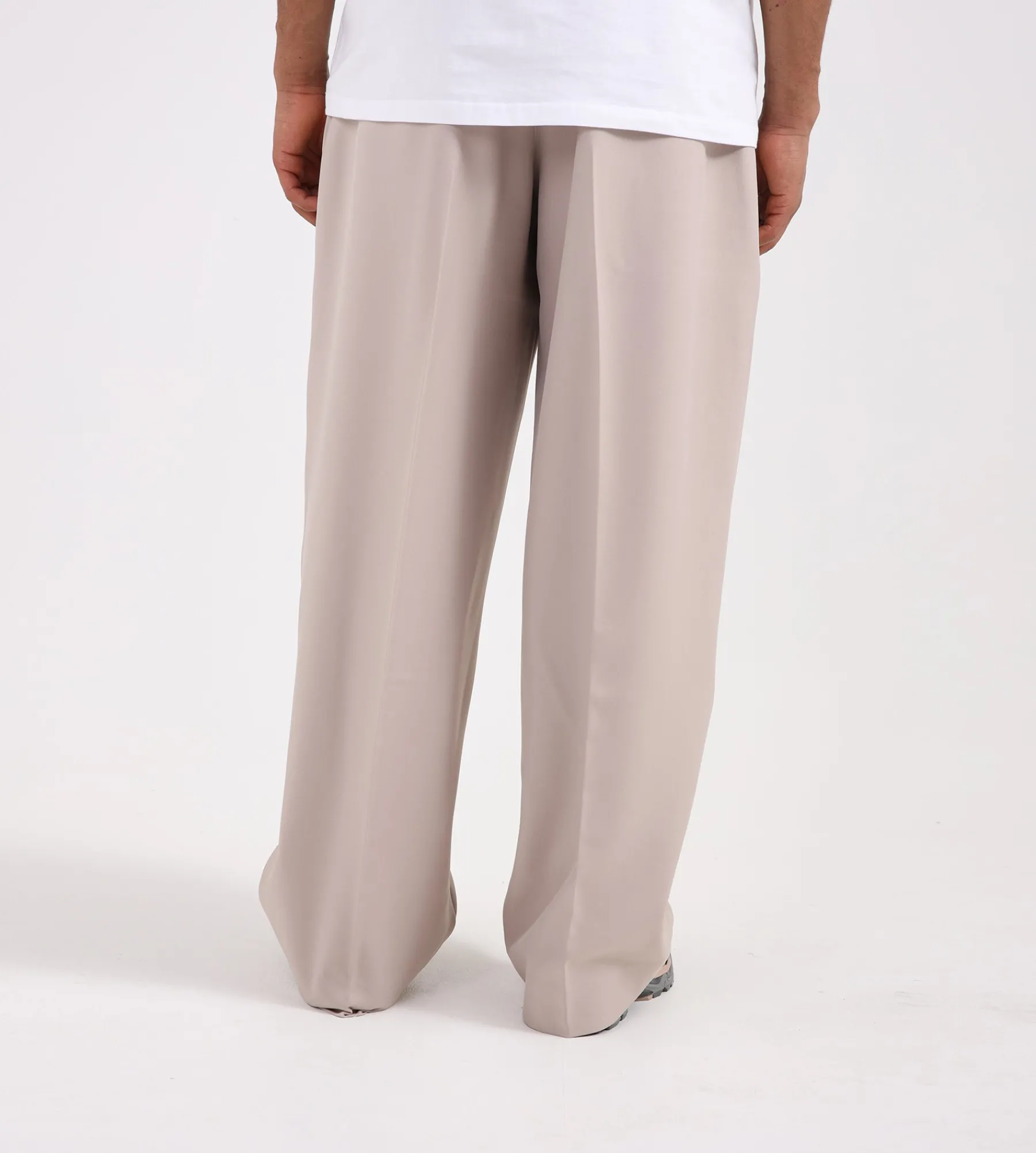 New Amsterdam Surf Association Wide Leg Pantalon Beige