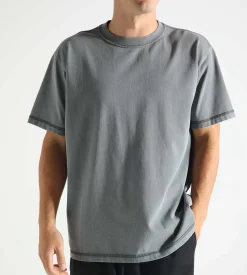 New Amsterdam Surf Association Big Logo Tee Steel Grey