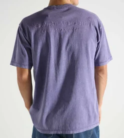 New Amsterdam Surf Association Logo Tee Washed Embro Purple Haze
