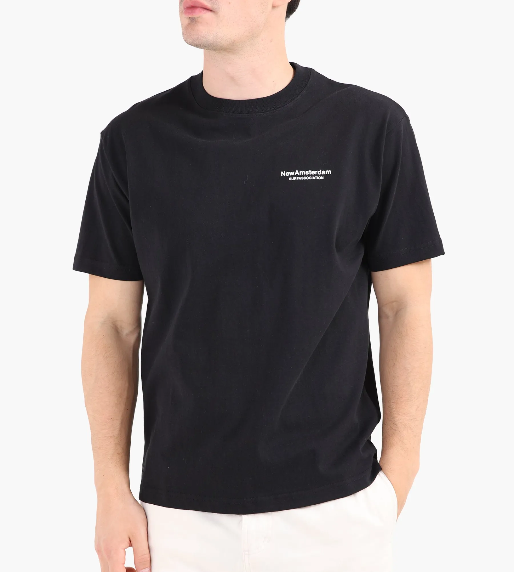 New Amsterdam Surf Association Photo Print Tee Black