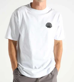 New Amsterdam Surf Association SS25 Logo Tee White Black