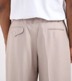 New Amsterdam Surf Association Wide Leg Pantalon Beige