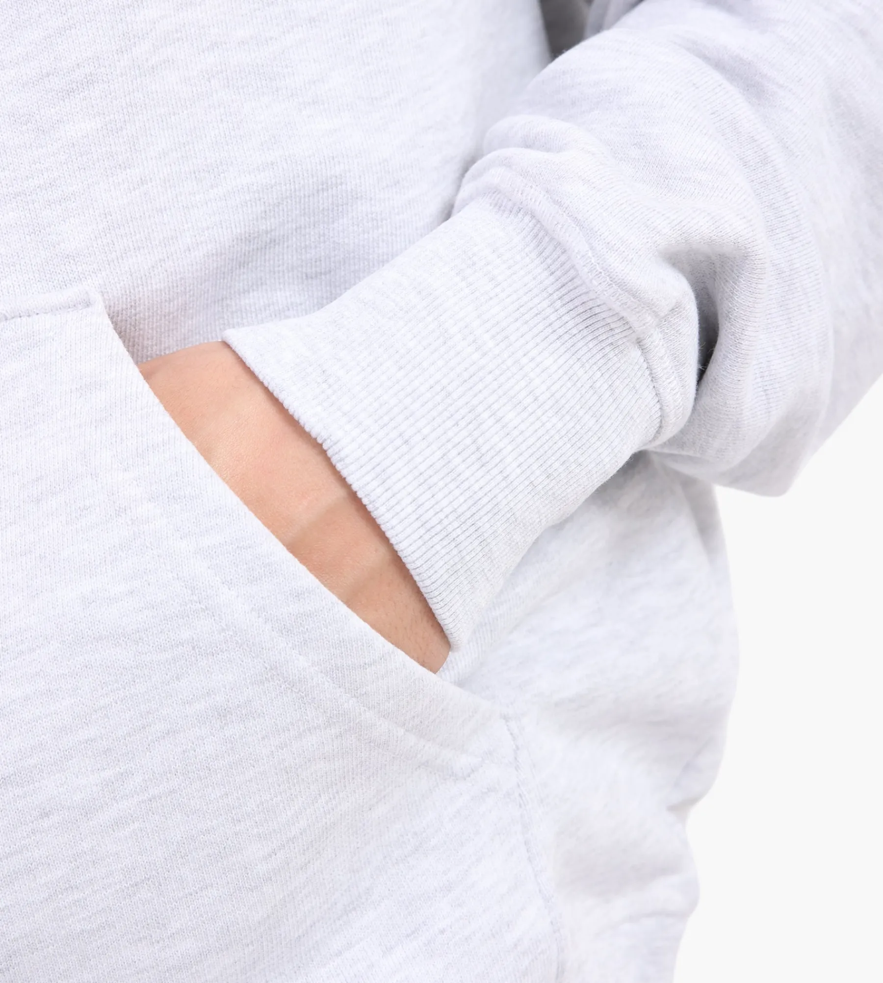 New Amsterdam Surf Association Sprayed Logo Hoodie Grey