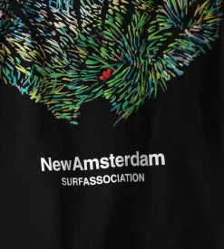 New Amsterdam Surf Association Tall Grass Tee Black