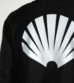 New Amsterdam Surf Association Logo Longsleeve Black White