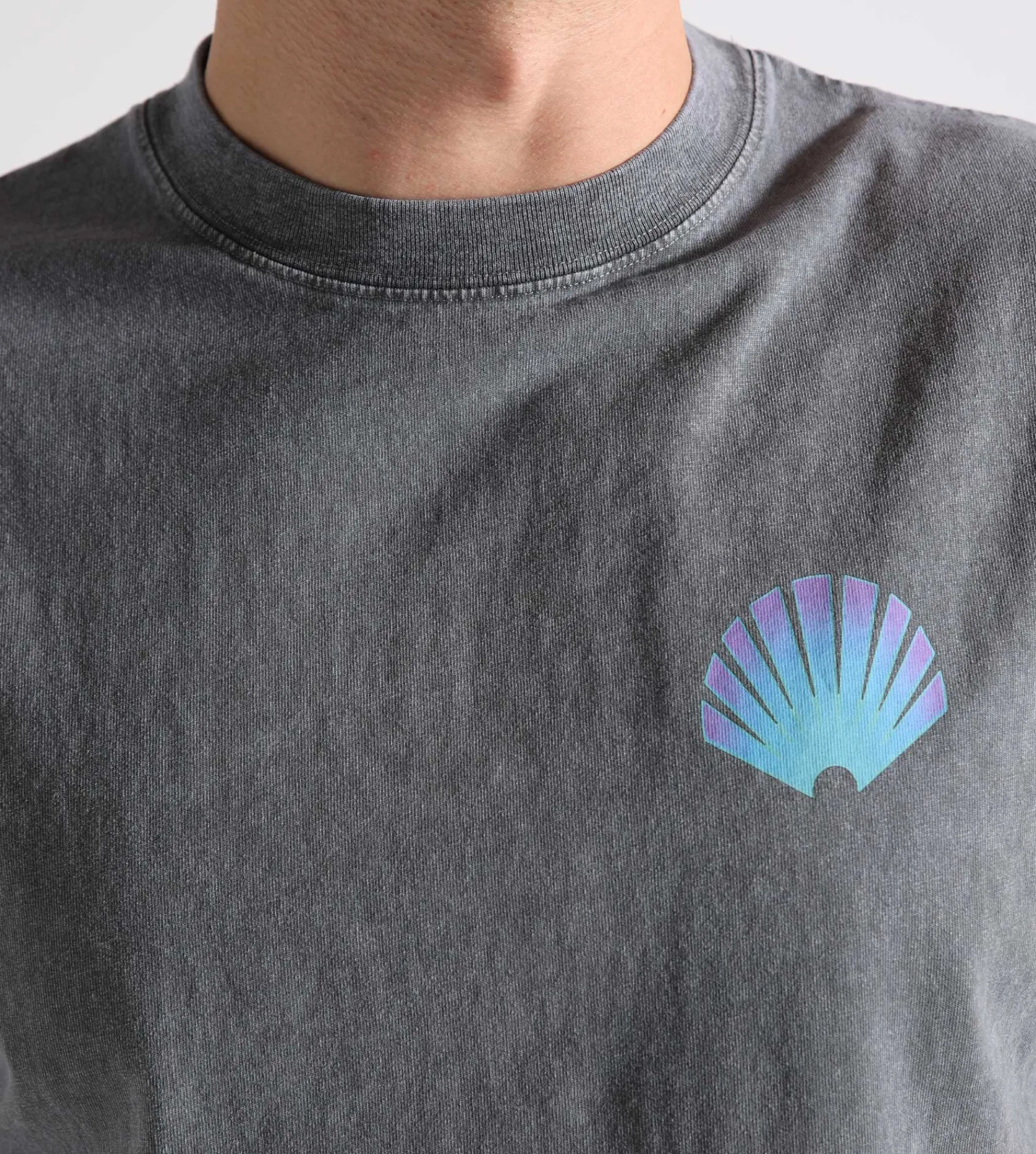 New Amsterdam Surf Association Logo Tee Grey
