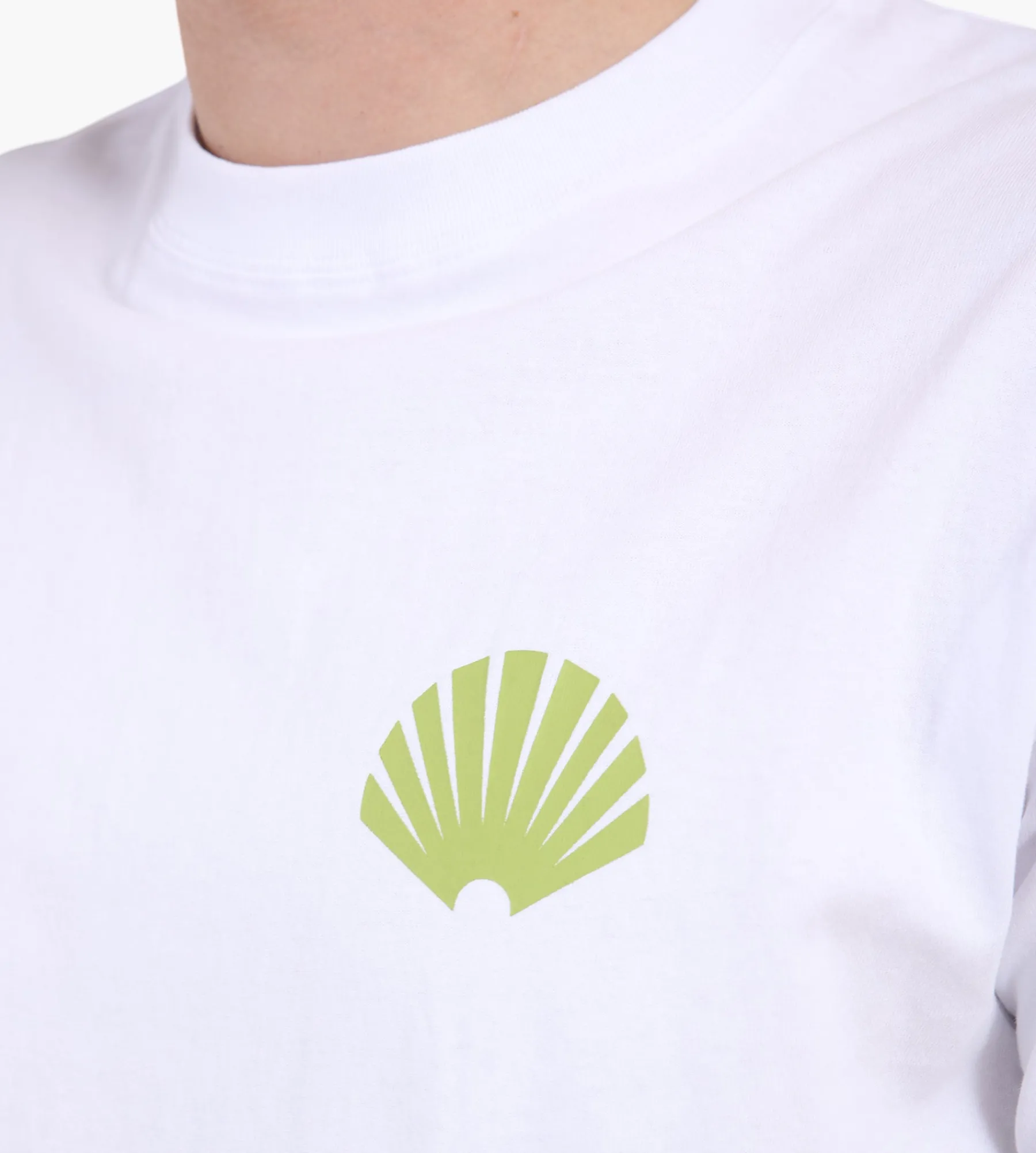 New Amsterdam Surf Association Logo Tee White Green