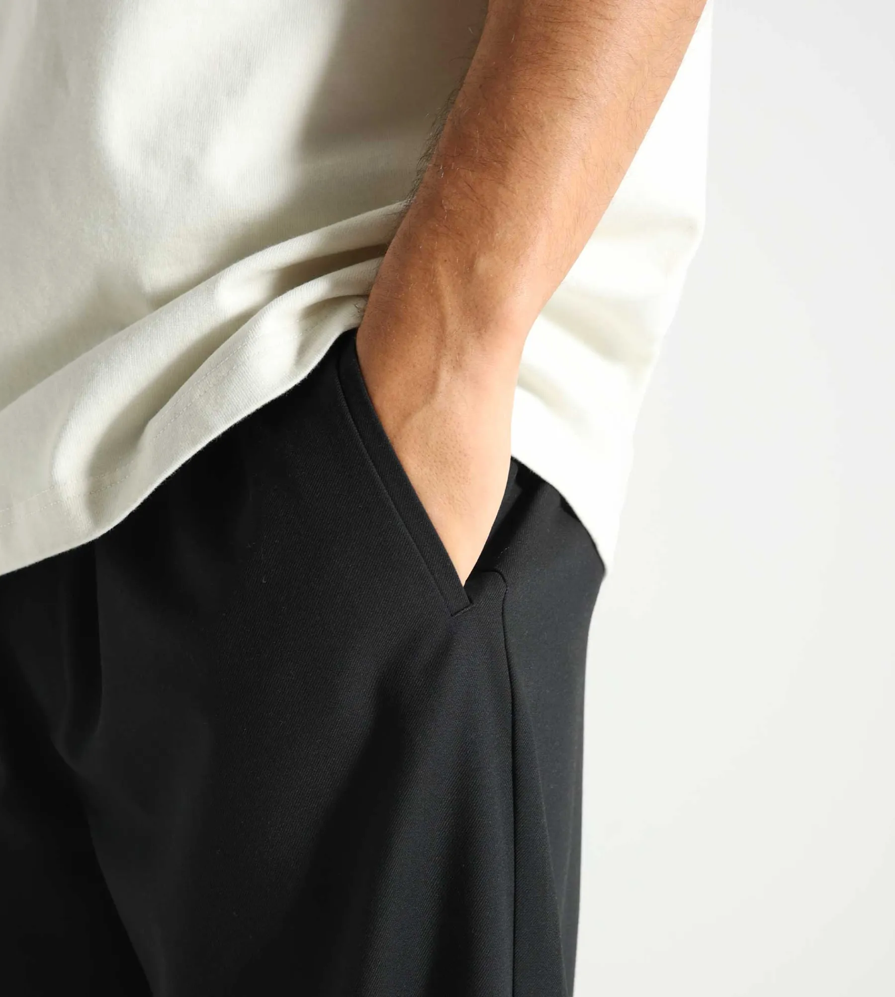 New Amsterdam Surf Association Lined Wool Work Trousers Black