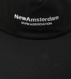 New Amsterdam Surf Association Name Cap Black Denim
