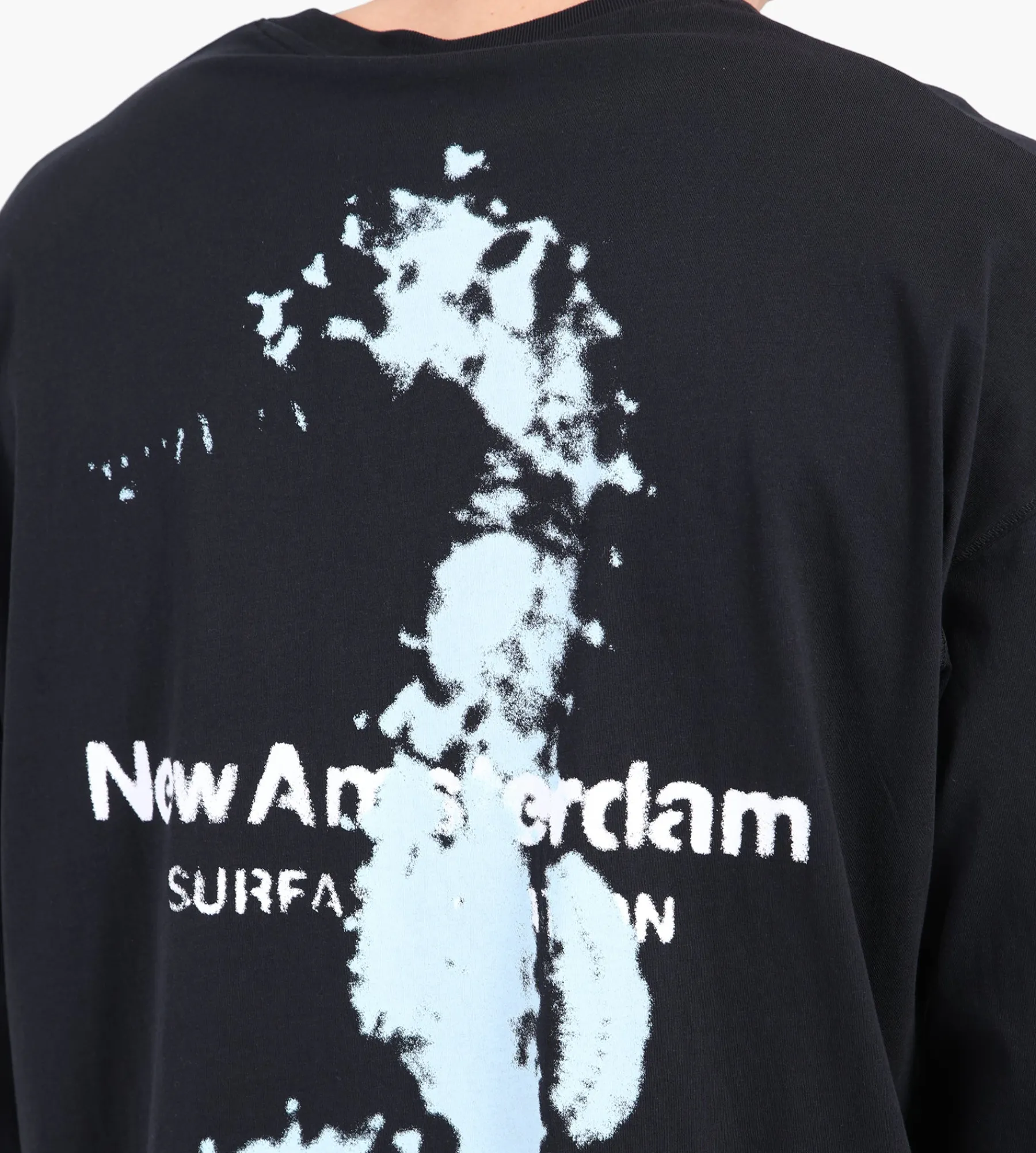 New Amsterdam Surf Association Seahorse Longsleeve Black
