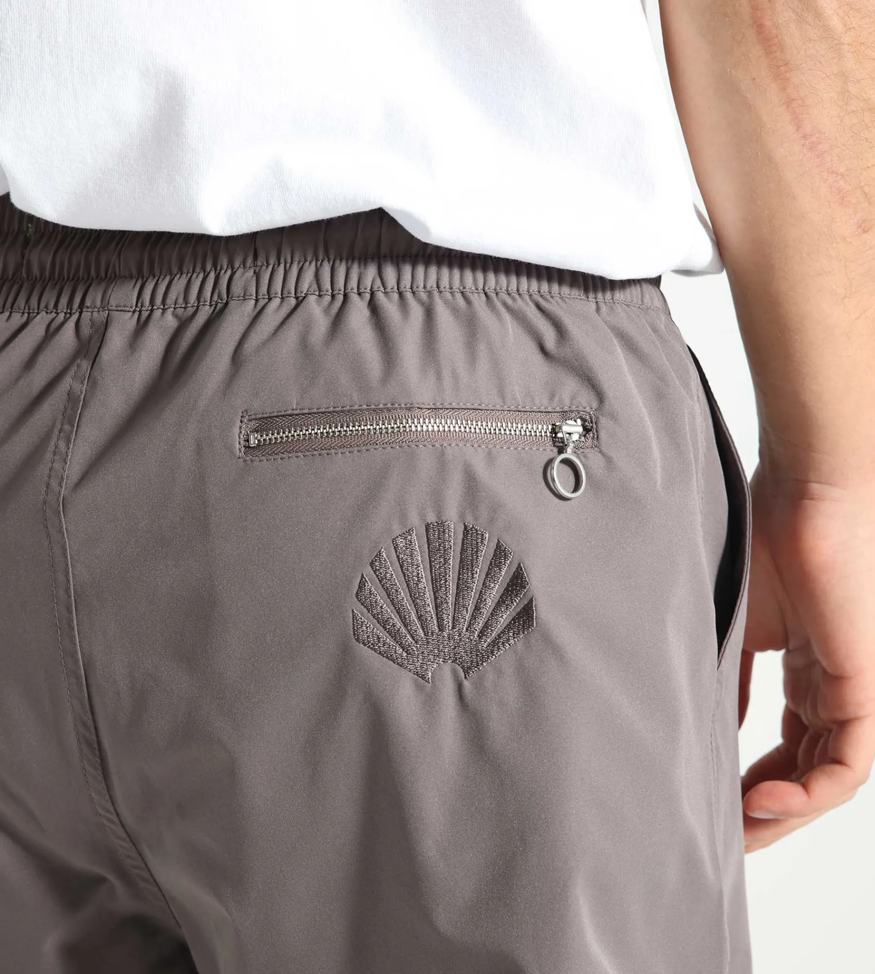 New Amsterdam Surf Association Logo Boardshorts Grey